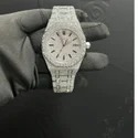 Trending VVS Moissanite Diamond Studded Iced Out Diamond Watch for Men Best Fashion Jewelry Gift