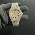 Hip Hop Customized Iced out Moissanite Diamond Watch for Men VVS Diamond Watch Gift