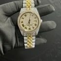 Trending VVS Moissanite Diamond Studded Iced Out Diamond Watch for Men Best Fashion Jewelry Gift