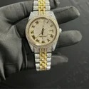 Trending VVS Moissanite Diamond Studded Iced Out Diamond Watch for Men Best Fashion Jewelry Gift