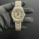 Hip Hop Customized Iced out Moissanite Diamond Watch for Men VVS Diamond Watch Gift