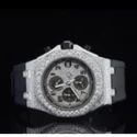 Trending VVS Moissanite Diamond Studded Iced Out Diamond Watch for Men Best Fashion Jewelry Gift