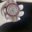 Trending VVS Moissanite Diamond Studded Iced Out Diamond Watch for Men Best Fashion Jewelry Gift