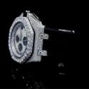 Hip Hop Customized Iced out Moissanite Diamond Watch for Men VVS Diamond Watch Gift
