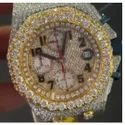 VVS Moissanite Diamond Watch Studded Jewelry Gift