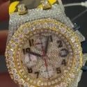 VVS Moissanite Diamond Watch Studded Jewelry Gift