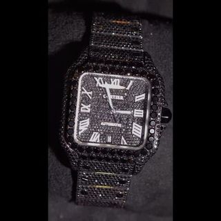 Best Quality VVS Moissanite Diamond Watch Fashion Jewelry Iced Out Diamond Watch