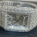 High Quality DEF Moissanite Diamond Watch Colorless Diamond Hip Hop Style Diamond Watch