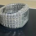 High Quality DEF Moissanite Diamond Watch Colorless Diamond Hip Hop Style Diamond Watch