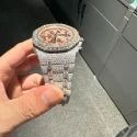 High Quality Custom Watch for Men Iced out Moissanite Diamond Studded Watch Hip Hop Diamond Jewelry