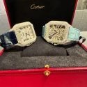 High Quality DEF Moissanite Diamond Watch Colorless Diamond Hip Hop Style Diamond Watch