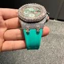 High Quality DEF Moissanite Diamond Watch Colorless Diamond Hip Hop Style Diamond Watch