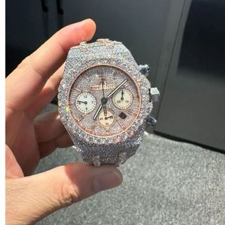 VVS Moissanite Hip Hop Iced Out Watch- Men Luxury Watch