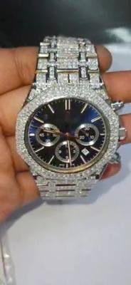 Top Quality Lab Grown Diamond Watch on Factory Price DEF Lab Grown Diamond Iced Out Watch
