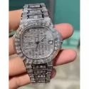 High Quality Hip Hop Customized Iced out Lab Grown Diamond Watch for Men VVS Diamond Watch