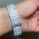 Best Quality Fully Customized Iced Out Diamond Lab Grown Watch for Men Hip Hop Diamond Jewelry