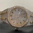 Best Quality Fully Customized Iced Out Diamond Lab Grown Watch for Men Hip Hop Diamond Jewelry