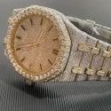 Best Quality Fully Customized Iced Out Diamond Lab Grown Watch for Men Hip Hop Diamond Jewelry