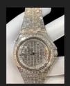 Best Quality Fully Customized Iced Out Diamond Lab Grown Watch for Men Hip Hop Diamond Jewelry
