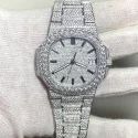 Best Quality Fully Customized Iced Out Diamond Lab Grown Watch for Men Hip Hop Diamond Jewelry