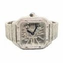 High Quality Hip Hop Customized Iced out Lab Grown Diamond Watch for Men VVS Diamond Watch Gift