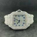 Best Quality Fully Customized Iced Out Diamond Lab Grown Watch for Men Hip Hop Diamond Jewelry