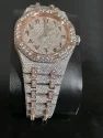 Top Quality Lab Grown Diamond Watch on Factory Price DEF Lab Grown Diamond Iced Out Watch