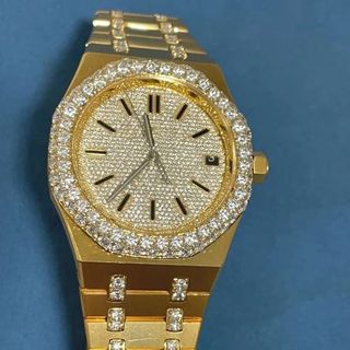 Best Quality VVS Lab Grown Diamond Watch Fashion Jewelry Iced Out Diamond Watch