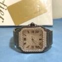 Best Selling Fully Customized Iced Out Diamond Lab Grown Watch for Men Hip Hop Diamond Jewelry