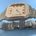 Best Selling Fully Customized Iced Out Diamond Lab Grown Watch for Men Hip Hop Diamond Jewelry
