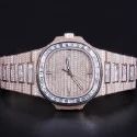 Best Selling Fully Customized Iced Out Diamond Lab Grown Watch for Men Hip Hop Diamond Jewelry