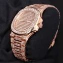 Best Selling Fully Customized Iced Out Diamond Lab Grown Watch for Men Hip Hop Diamond Jewelry