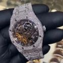 Good Quality Fully Customized Iced Out Diamond Lab Grown Watch for Men Hip Hop Diamond Jewelry
