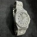 Top Quality Fully Customized Iced Out Diamond Lab Grown Watch for Men Hip Hop Diamond Jewelry