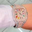 Top Quality Custom Watch for Men Iced out Lab Grown Watch Diamond Studded Hip Hop Diamond Jewelry