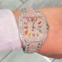 Top Quality Custom Watch for Men Iced out Lab Grown Watch Diamond Studded Hip Hop Diamond Jewelry
