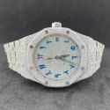 Best Quality Fully Customized Iced Out Diamond Lab Grown Watch for Men Hip Hop Diamond Jewelry