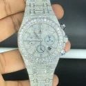 High Quality Hip Hop Customized Iced out Lab Grown Diamond Watch for Men VVS Diamond Watch