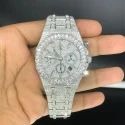 High Quality Hip Hop Customized Iced out Lab Grown Diamond Watch for Men VVS Diamond Watch