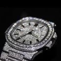 Good Quality Fully Customized Iced Out Diamond Lab Grown Watch for Men Hip Hop Diamond Jewelry
