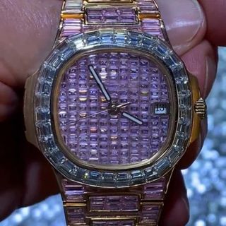 Premium Fully Customized Iced Out Diamond Lab Grown Watch for Men Hip Hop Diamond Jewelry watch Gift