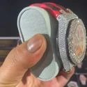 Best Quality Fully Customized Iced Out Diamond Lab Grown Watch for Men Hip Hop Diamond Jewelry
