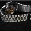 Good Quality Fully Customized Iced Out Diamond Lab Grown Watch for Men Hip Hop Diamond Jewelry