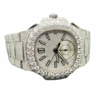 Top Quality Lab Grown Diamond Watch on Factory Price DEF Lab Grown Diamond Iced Out Watch