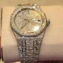 High Quality Hip Hop Customized Iced out Lab Grown Diamond Watch for Men VVS Diamond Watch