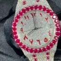 Top Quality Diamond Lab Grown Watch on Factory Price DEF Lab Grown Diamond Iced Out Watch
