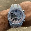 Top Quality Lab Grown Diamond Watch on Factory Price DEF Lab Grown Diamond Iced Out Watch