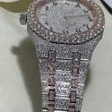Top Quality Lab Grown Diamond Watch on Factory Price DEF Lab Grown Diamond Iced Out Watch