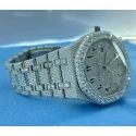Top Quality Lab Grown Diamond Watch on Factory Price DEF Lab Grown Diamond Iced Out Watch