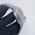 Trending Customized Iced Out Lab Grown Watch Stainless Steel Best Quality Diamond Watch for Men